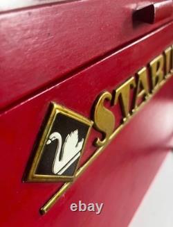 Stabilo Schwan Antique Store Pencil Cabinet With Display Wood, Plexiglass