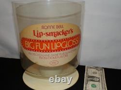Store Display Bonne Bell Lip Smacker BIG FUN Lip Gloss Counter Lucite Jar C256 Store Display Bonne Bell Lip Smacker BIG FUN Lip Gloss Counter Lucite Jar C256