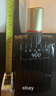 Store Display Jumbo Fragrance Aramis 900 1000ML FACTICE Glass Vintage 12' tall
