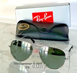 Store Display Rayban Aviator Silver Mirror RB3025 Standard / Large Men / Women