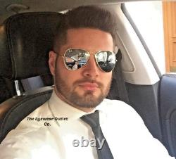 Store Display Rayban Aviator Silver Mirror RB3025 Standard / Large Men / Women