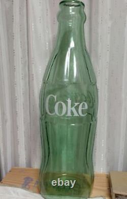 Super Rare Coca-Cola Coke Extra Large Glass Bottle Store Display Retro