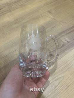 Super Rare! VTG TOYS R US MATTEL NY Toy Fair 1998 handled glass award Giveaway