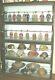 Tall Antique Vtg 1903 Millinary Haberdashery Store Display Cabinet Curved Glass