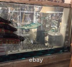 Temple Of Heaven Glass Advertisement/commercial/restaurant Large Glass Display