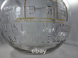 The Nut House Antique Store Glass Display Jar with nut scoop or creamer