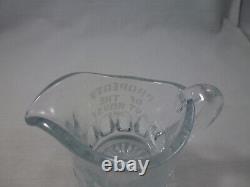 The Nut House Antique Store Glass Display Jar with nut scoop or creamer