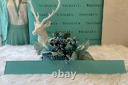 Tiffany&Co Lucite Store Sign Display Advertising Prop Sticker Back 3.5x28.25