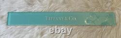 Tiffany&Co Lucite Store Sign Display Advertising Prop Sticker Back 3.5x28.25