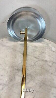 Tory Burch Store Display Hat Stand Brass Heavy Lucite 19 Tall