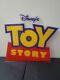 Toy Story Plexiglass Store Display Sign Nyc Toy Fair Display 1990s