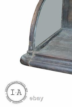 Turn Of The Century General Store Curved Glass Display Case