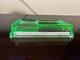 Uranium Glass Clarks Teaberry Gum Display