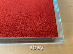 Used OMEGA Display Base Glass 28 X 17.5 X 1.5 Cm Used In Store