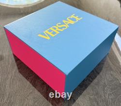 VERSACE Sunglasses/Eyeglasses Store Display Blue Pink Stand Dealer Authentic