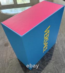 VERSACE Sunglasses/Eyeglasses Store Display Blue Pink Stand Dealer Authentic