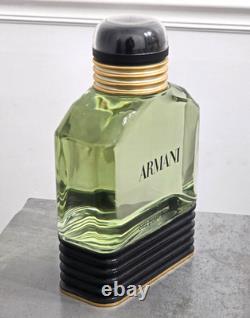 VINTAGE ARMANI eau pour homme COMMERCIAL STORE DISPLAY FACTICE, 9.75H