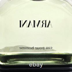 VINTAGE ARMANI eau pour homme COMMERCIAL STORE DISPLAY FACTICE, 9.75H