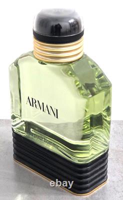 VINTAGE ARMANI eau pour homme COMMERCIAL STORE DISPLAY FACTICE, 9.75H
