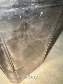 VINTAGE KIS-ME GUM LOUISVILLE KY GENERAL STORE GLASS DISPLAY JAR With LID