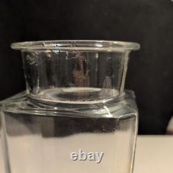 VINTAGE KIS-ME GUM LOUISVILLE KY GENERAL STORE GLASS DISPLAY JAR With LID