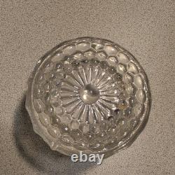 VINTAGE KIS-ME GUM LOUISVILLE KY GENERAL STORE GLASS DISPLAY JAR With LID