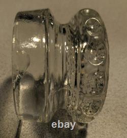 VINTAGE KIS-ME GUM LOUISVILLE KY GENERAL STORE GLASS DISPLAY JAR With LID