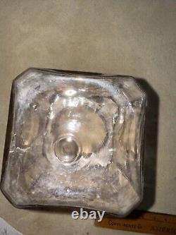 VINTAGE KIS-ME GUM LOUISVILLE KY GENERAL STORE GLASS DISPLAY JAR With LID