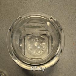 VINTAGE KIS-ME GUM LOUISVILLE KY GENERAL STORE GLASS DISPLAY JAR With LID
