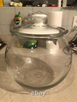 VINTAGE RARE MINTY c. 1920 COUNTRY STORE UNICY MARSHMALLOWS COUNTERTOP JAR