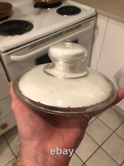 VINTAGE RARE MINTY c. 1920 COUNTRY STORE UNICY MARSHMALLOWS COUNTERTOP JAR