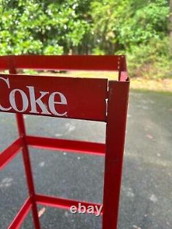 VTG GLASS Shelves-Coca Cola Coke METAL Store Rack/Display up to 4 Shelves-Pickup