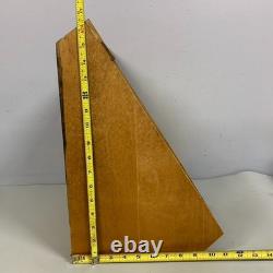 VTG General Store Colonial Pocket Knife Knives Countertop Display Case No Glass