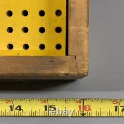 VTG General Store Colonial Pocket Knife Knives Countertop Display Case No Glass