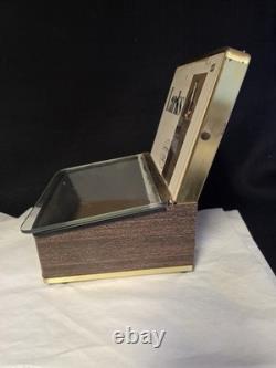 VTG Store Counter Glass Display Corina Larks Cigar Humidor Box Case