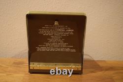 VTG Store Counter Glass Display Corina Larks Cigar Humidor Box Case