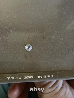 VTG Store Counter Glass Display Corina Larks Cigar Humidor Box Case