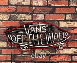 Vanns Real Glass Neon Light Sign Store Pub Display Neon Wall Sign