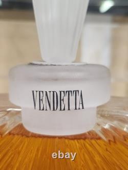 Versace Vendetta Factice 11 Store Display Bottle Vintage Collector Dummy