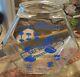 Very Rare Large Glass Counter Display Jar Advertising Ski Bones