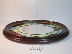 Very Rare Original Vintage Kodak Store Display Mirror With Stained Glass Sign