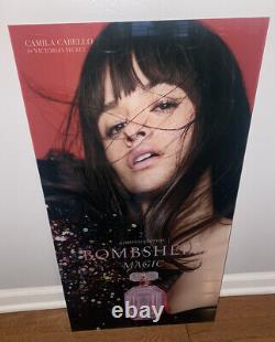 Victoria's Secret Camila Cabello Bombshell Props Display Sign Plexi Glass