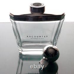 Victoria's Secret Encounter Giant Perfume Bottle Store Prop Display Glass Heavy