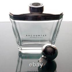 Victoria's Secret Encounter Giant Perfume Bottle Store Prop Display Glass Heavy
