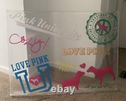 Victoria's Secret? VS PINK Large Plexiglass Display! RARE HTF