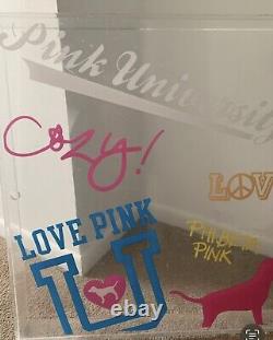 Victoria's Secret? VS PINK Large Plexiglass Display! RARE HTF