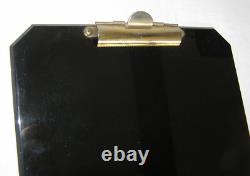 Vint. Chanel Instore Advertising Sturdy Black Lucite Clipboard-chamfered Corners