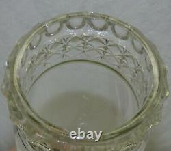 Vintage 19.5 Clear Glass Apothecary Candy Drug Store Display Jar Show Globe