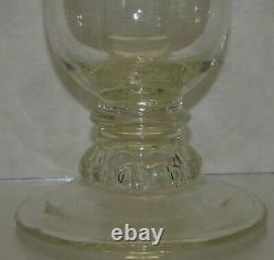 Vintage 19.5 Clear Glass Apothecary Candy Drug Store Display Jar Show Globe