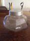 Vintage 1922 Aridor Glass Tobacco Candy Jar With Lid For Store Display Hummidor